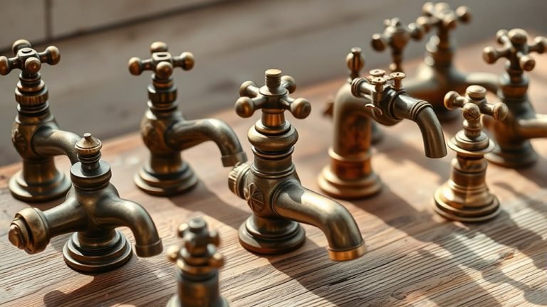 classic antique faucet selection