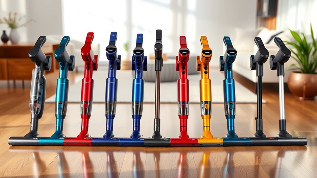 compact bagless vacuum cleaners