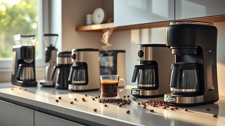 compact coffee grinders included