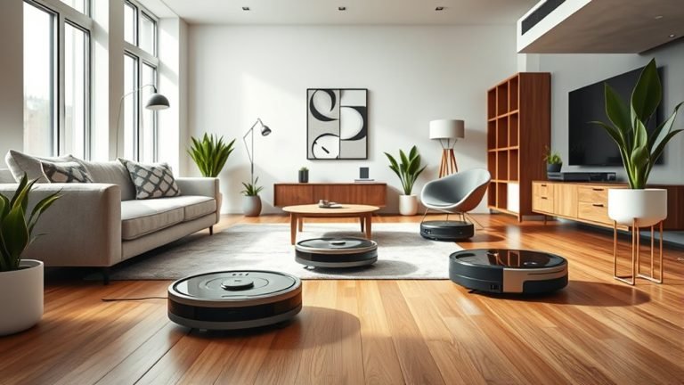 compact smart robot vacuums