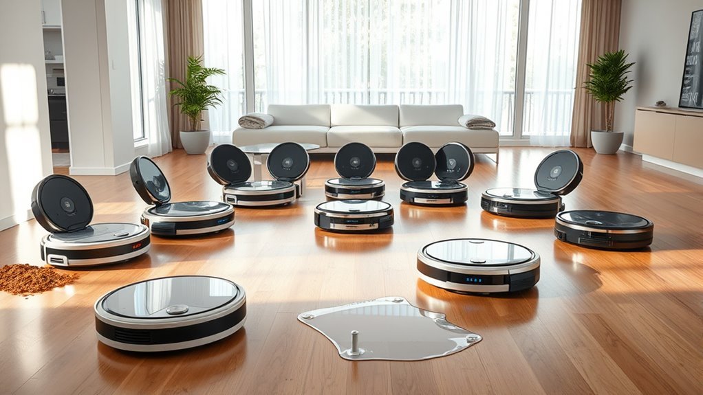 comprehensive cleaning robot vacuums