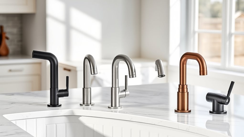contemporary faucet finish trends
