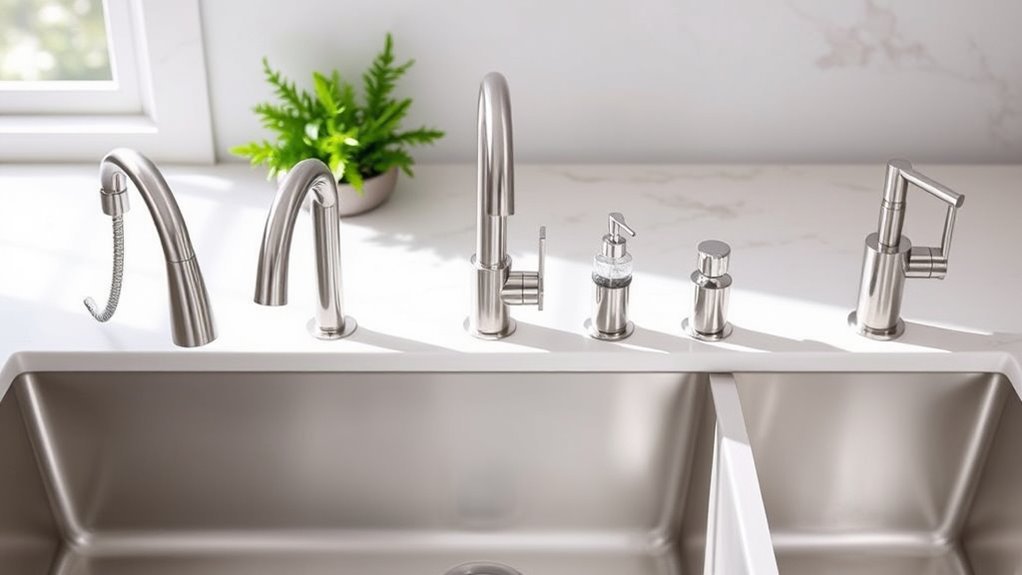convenient kitchen faucet options
