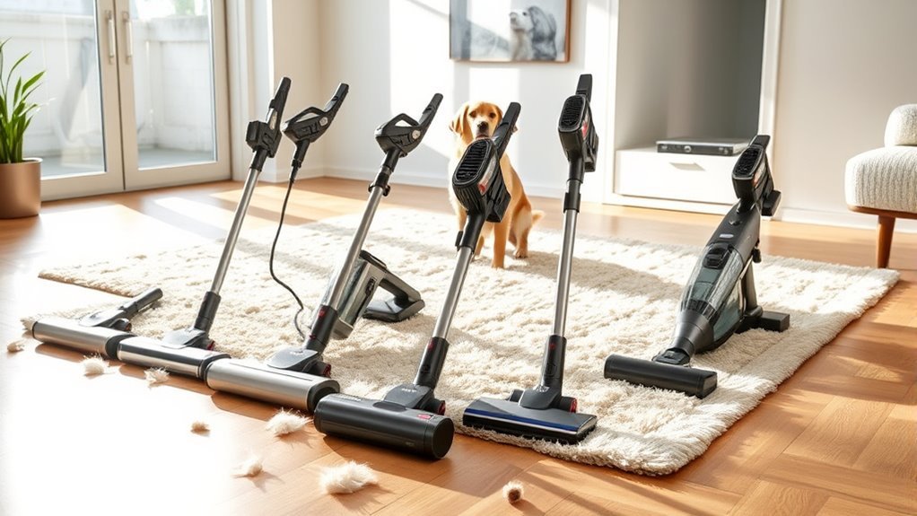 cordless vacuums for pet fur