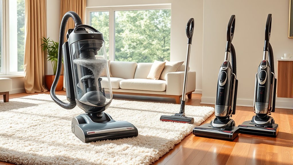 deep cleaning carpet vacuums
