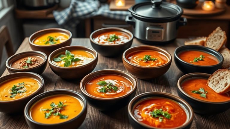 delicious slow cooker soups