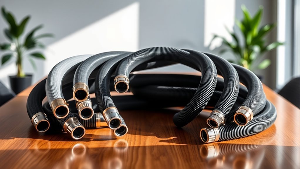 durable central vacuum hoses