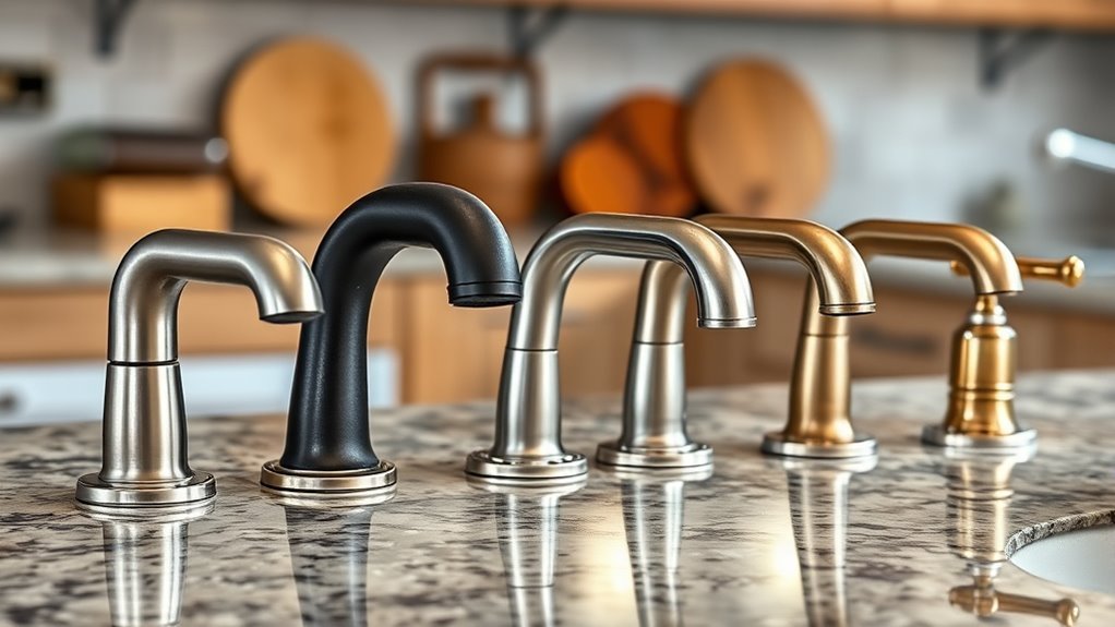 durable faucet finishes selection