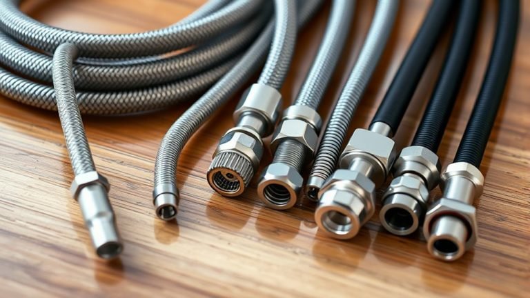 durable leak resistant faucet lines