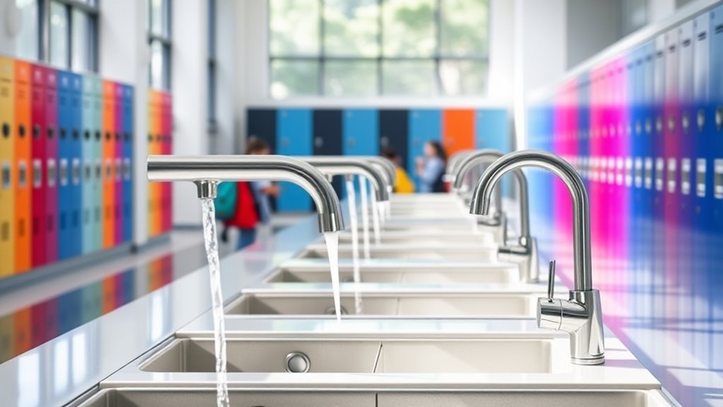 durable safe school faucets