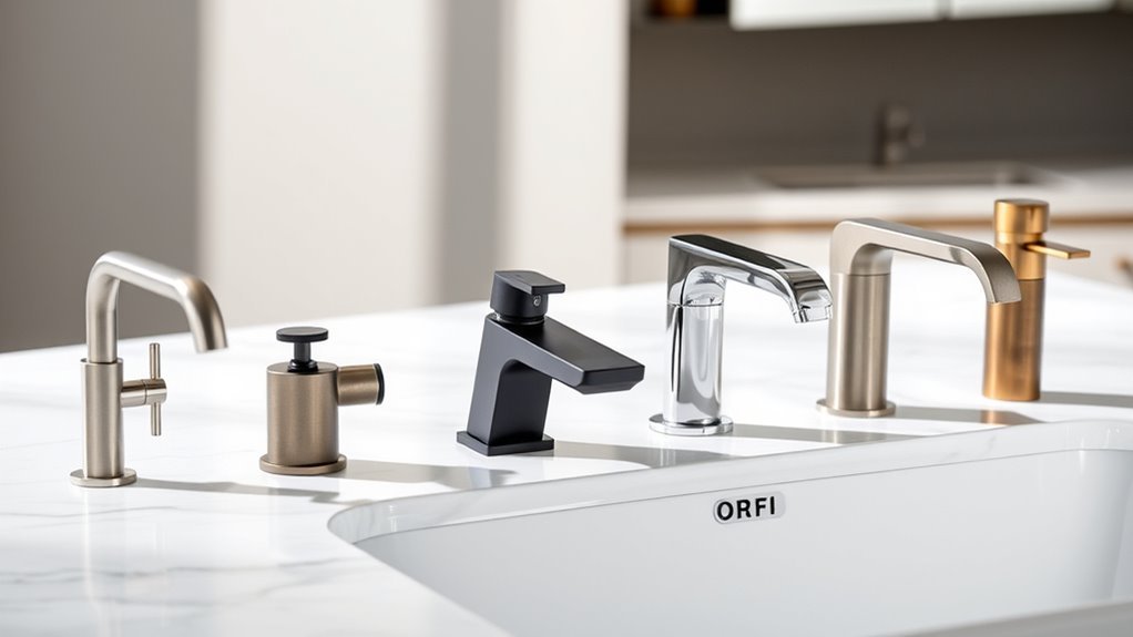 easy to maintain bathroom faucets