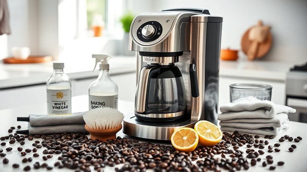 efficient coffee maker cleaning