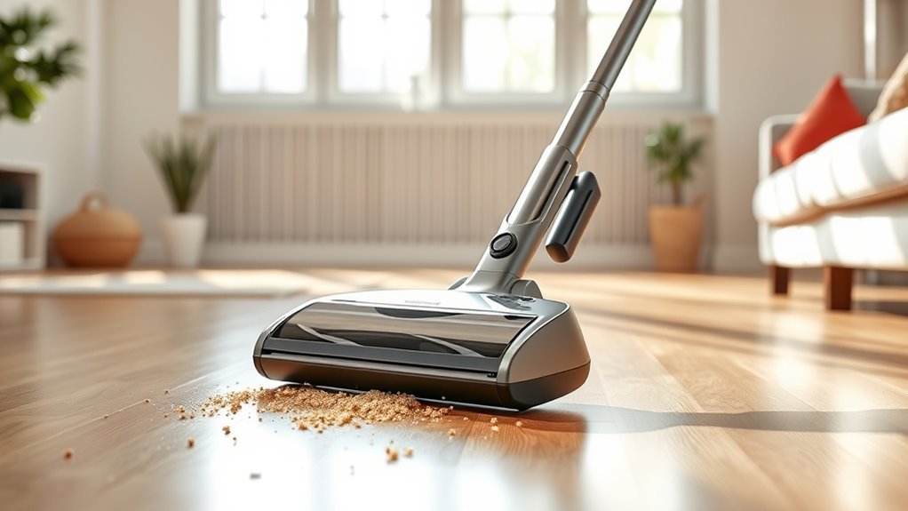 effortless cleaning cordless sweepers