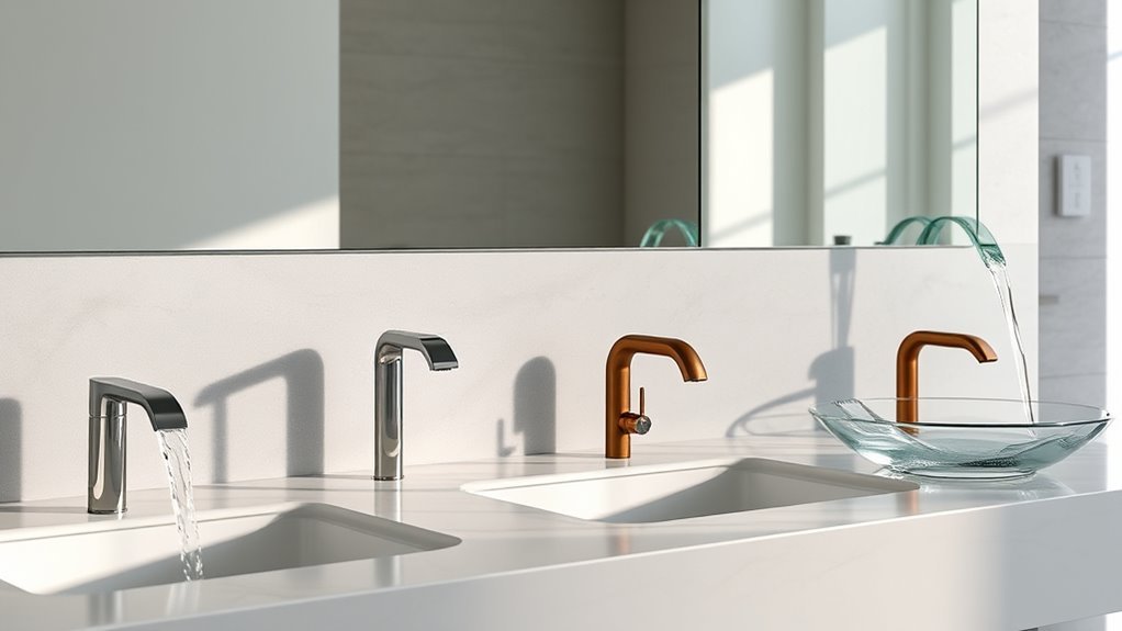 elegant bathroom faucet options