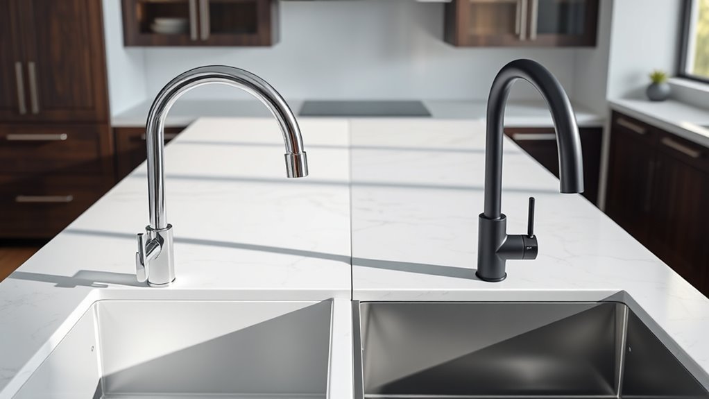 elevate kitchen with upscale faucets