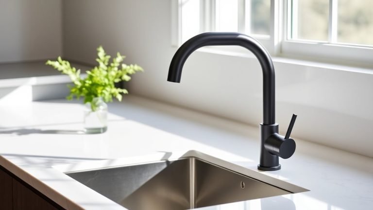 elevated low profile faucet