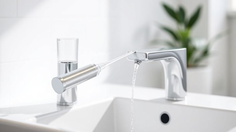 faucet connected water flosser