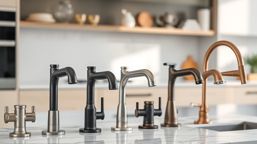 faucet finishes for resale