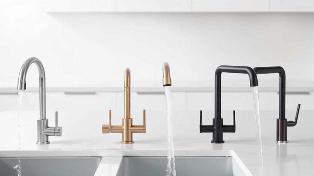 faucets with hot cold dispensers
