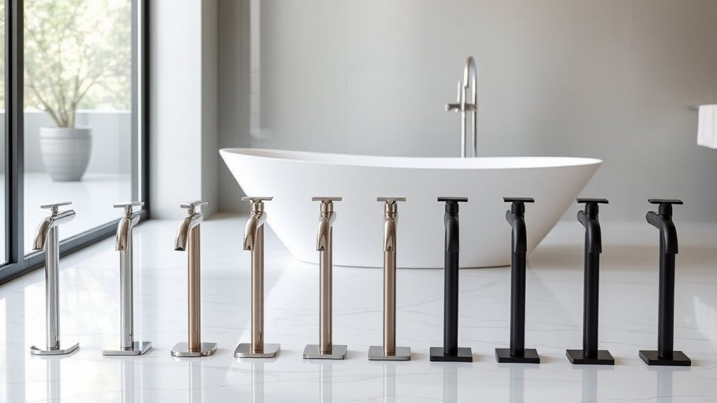 freestanding tub faucet options