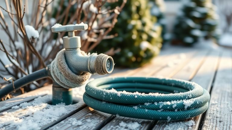 garden hose freeze protection