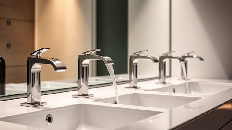 hands free bathroom faucets