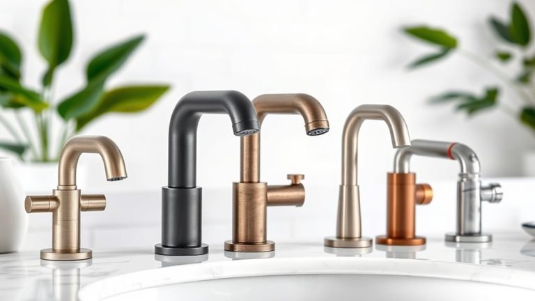 hard water faucet finishes