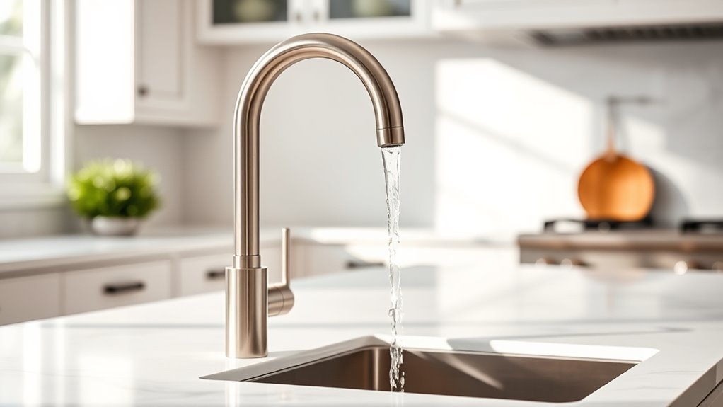 high arch kitchen faucets
