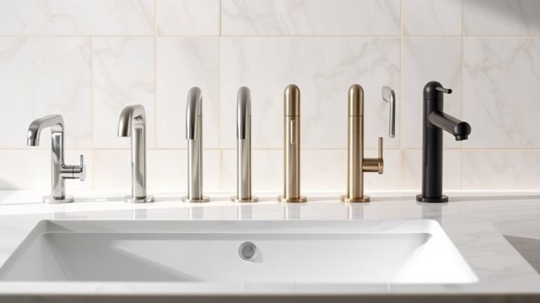 ideal bathroom faucet heights