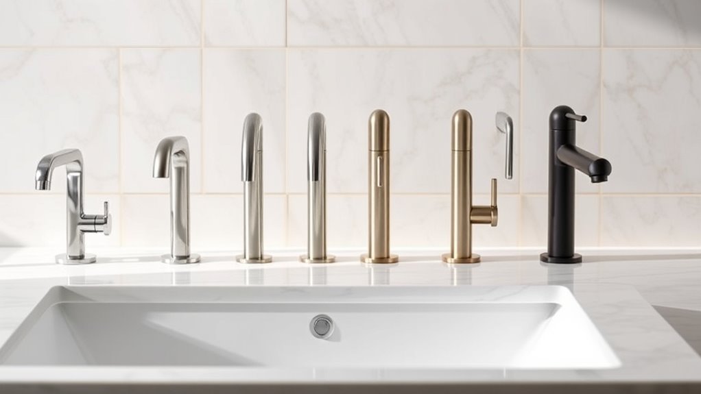 ideal bathroom faucet heights