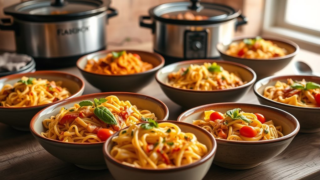 impressive slow cooker pasta recipes