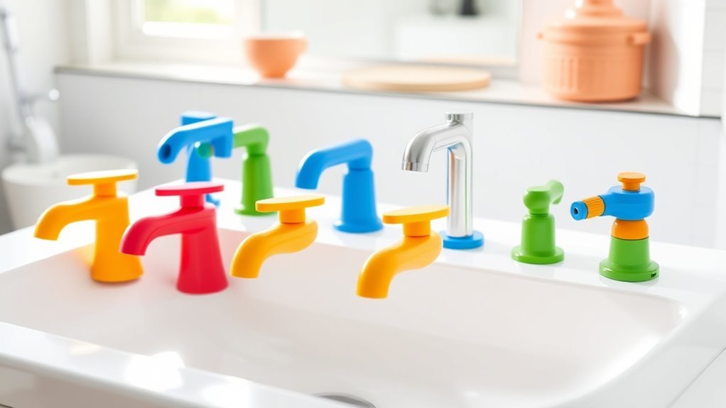 kid friendly bathroom faucets