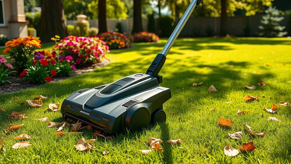 lawn vacuums for cleanliness