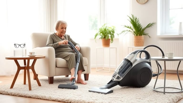 lightweight canister vacuums for seniors