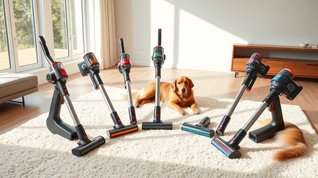 lightweight cordless vacuums for pets