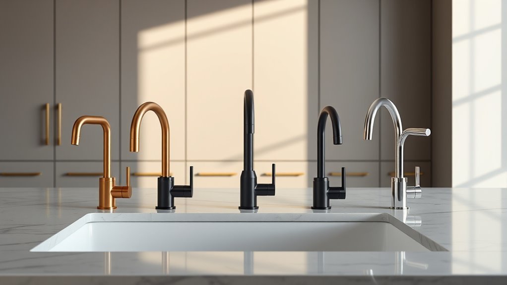 luxury faucets for kitchens