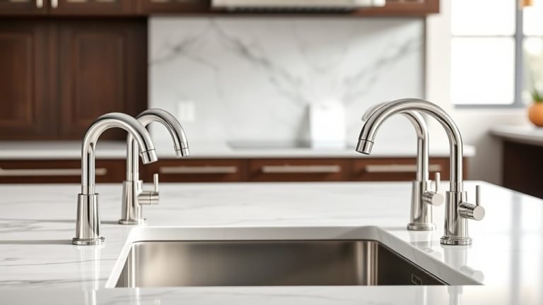 luxury polished nickel faucets