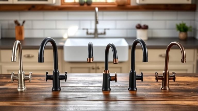 modern farmhouse faucet styles