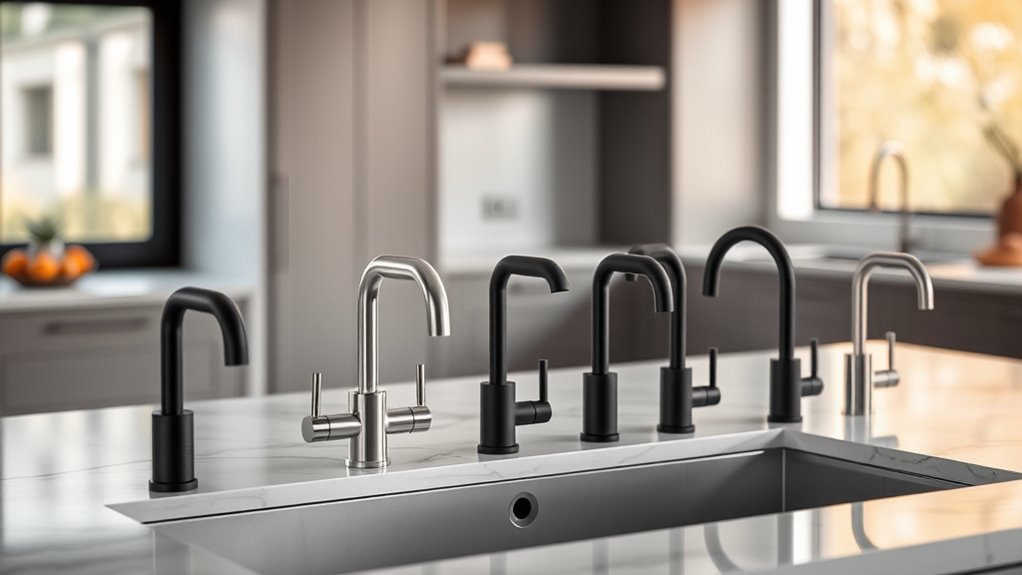 modern kitchen faucet upgrades