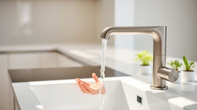 motion activated kitchen faucets