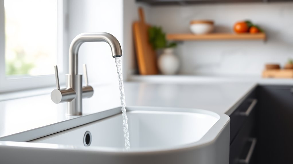 motion activated kitchen faucets