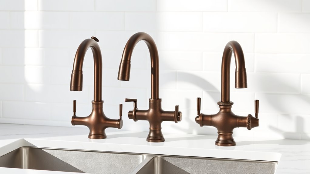 oil rubbed bronze faucets