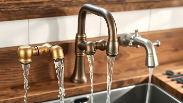 old school faucets for hard water