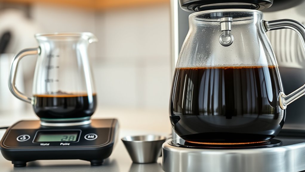 optimal drip coffee ratios