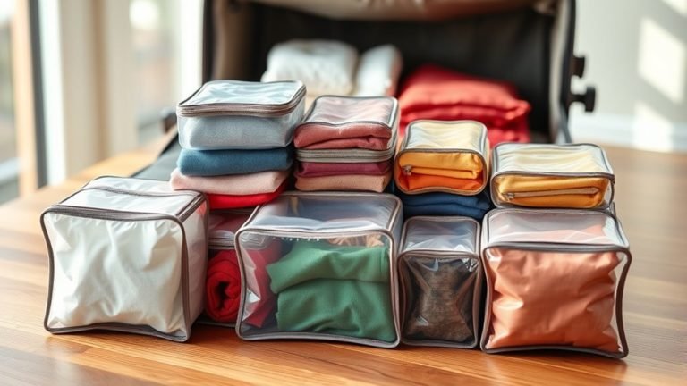 optimize luggage with cubes