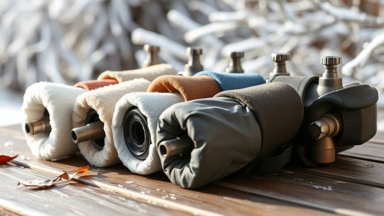 outdoor faucet insulation options