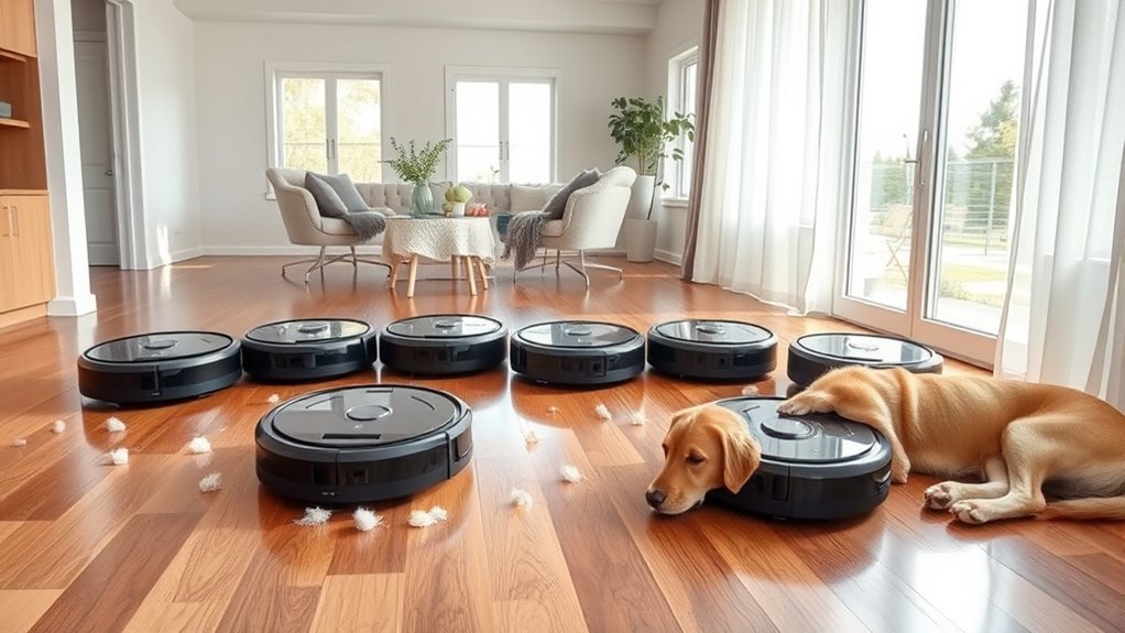 pet hair automatic vacuums