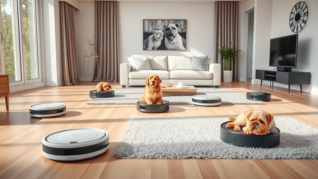 pet hair robot vacuums