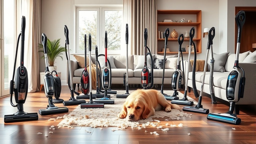 pet hair vacuum cleaners