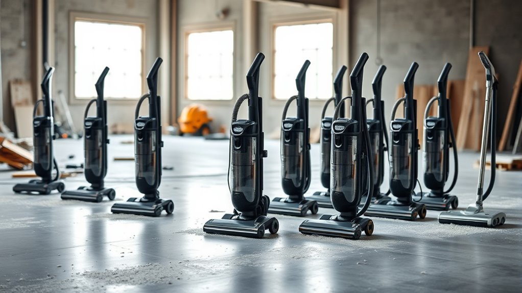 post construction cleaning vacuums